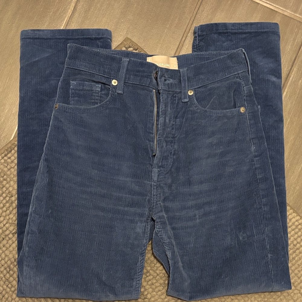 Everlane Corduroy Pants in Blue